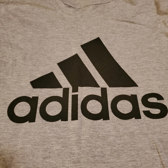 Mens Adidas Golf Size large, gray t-shirt - Picture 2 of 4
